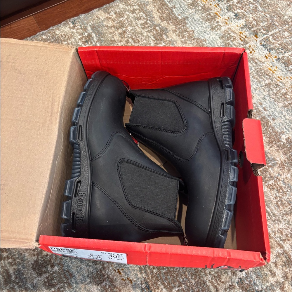 Redback Boots Black Men's Shoes
